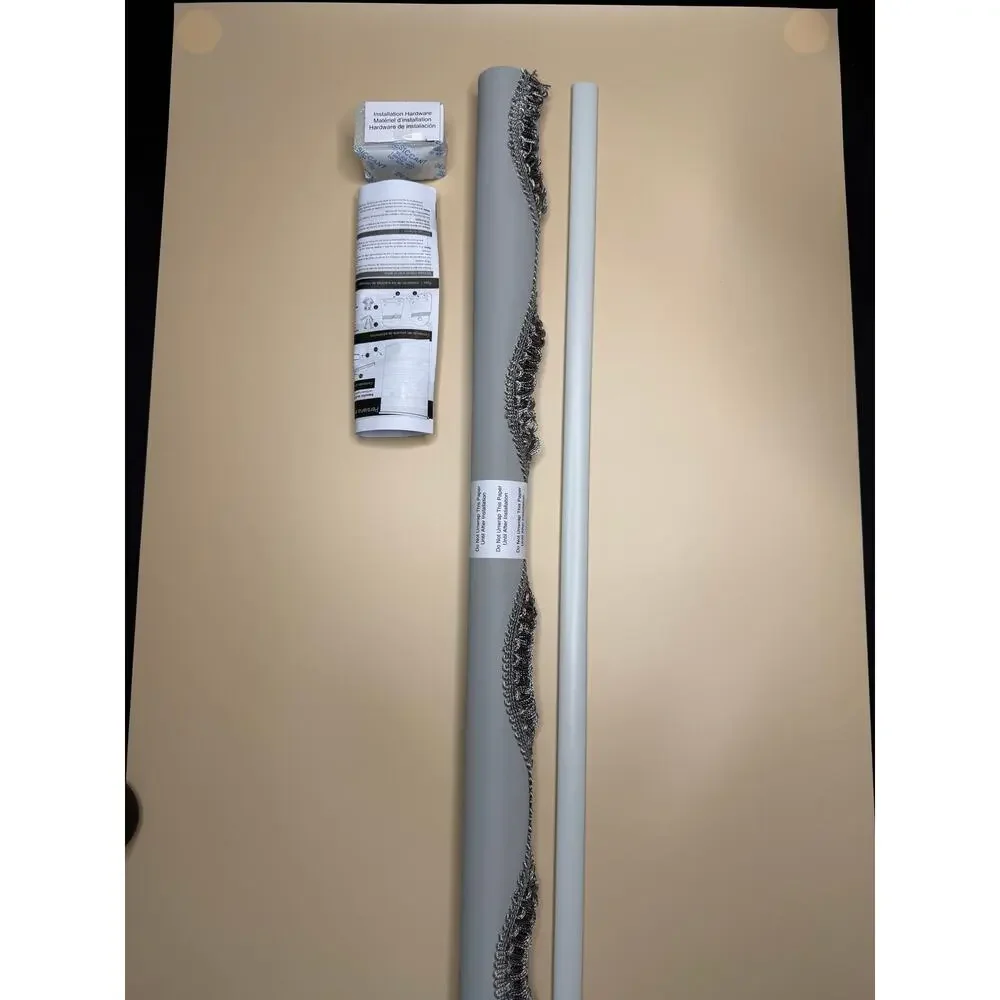 24.8x64 Charlotte Cut To Width Cordless Blackout Roller Shade Gauntlet Gray